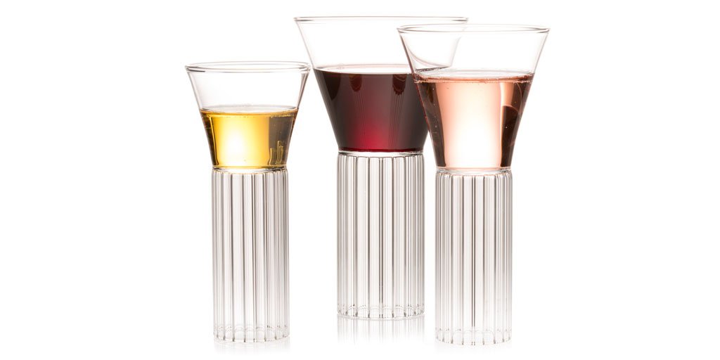 Cool and unique wine glasses inspired by Golden Age Hollywood.