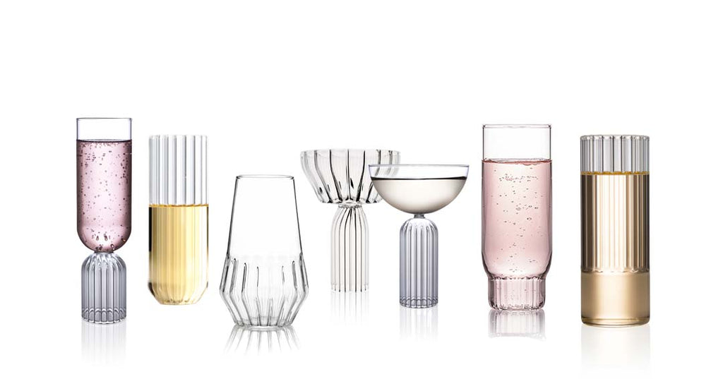 Champagne glasses and stemware